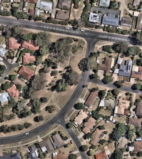 Aerial image of Alan Goyne Playground
